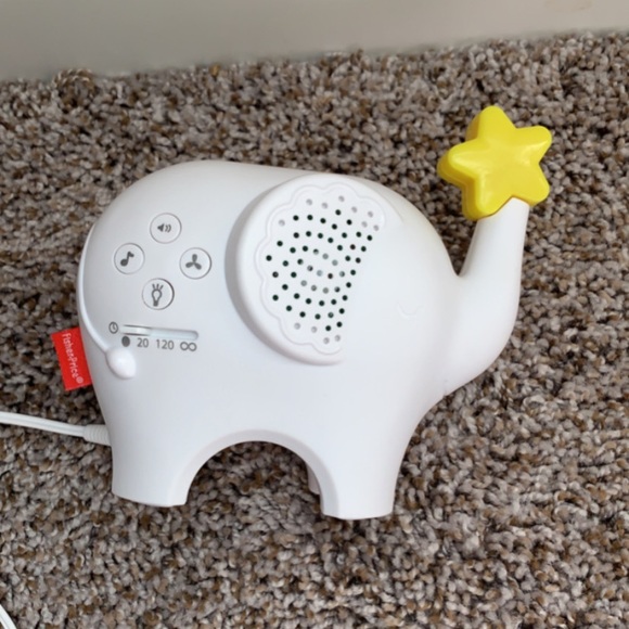 fisher price white noise elephant